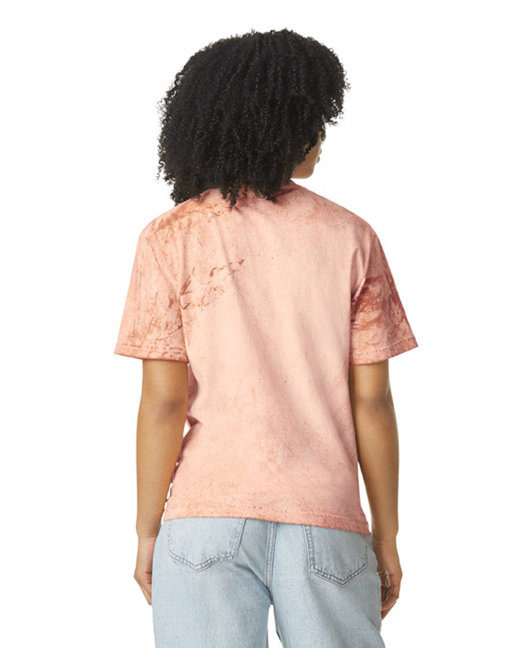 Comfort Colors 1745 Unisex Colorblast Heavyweight T-Shirt - Umber - model back