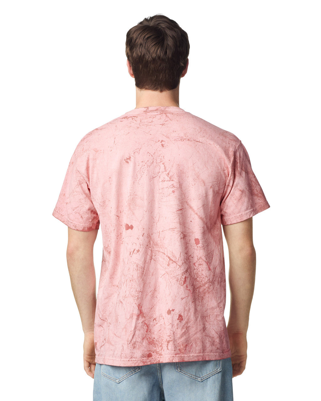 Comfort Colors 1745 Unisex Colorblast Heavyweight T-Shirt - Clay - model back