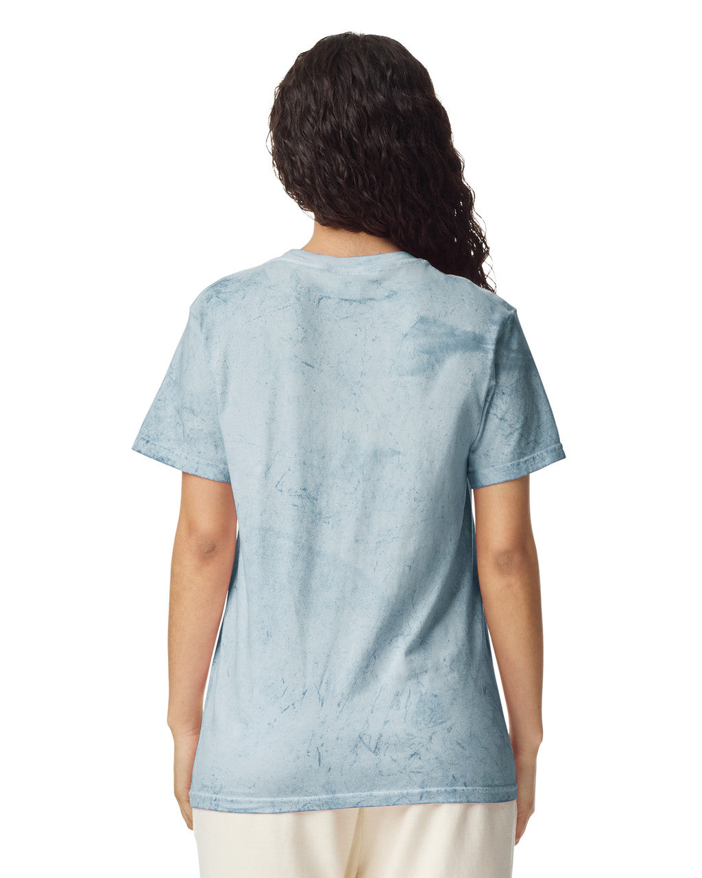 Comfort Colors 1745 Unisex Colorblast Heavyweight T-Shirt - Ocean - model back
