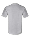 Bayside 3015 Unisex Union-Made Pocket T-Shirt - Dark Ash - back