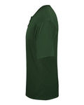 Alleson Athletic 7930 Men's B-Core Placket Jersey - Forest - side