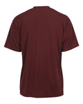 Alleson Athletic 7930 Men's B-Core Placket Jersey - Maroon - back