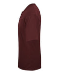 Alleson Athletic 7930 Men's B-Core Placket Jersey - Maroon - side