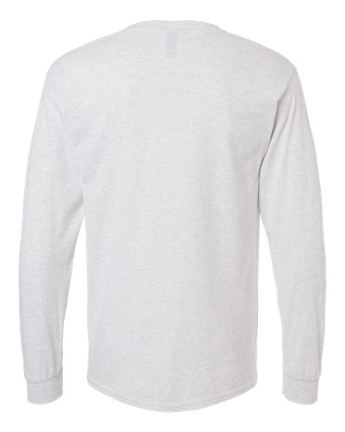 Gildan 5400 Heavy Cotton Long Sleeve T-Shirt - Ash - back