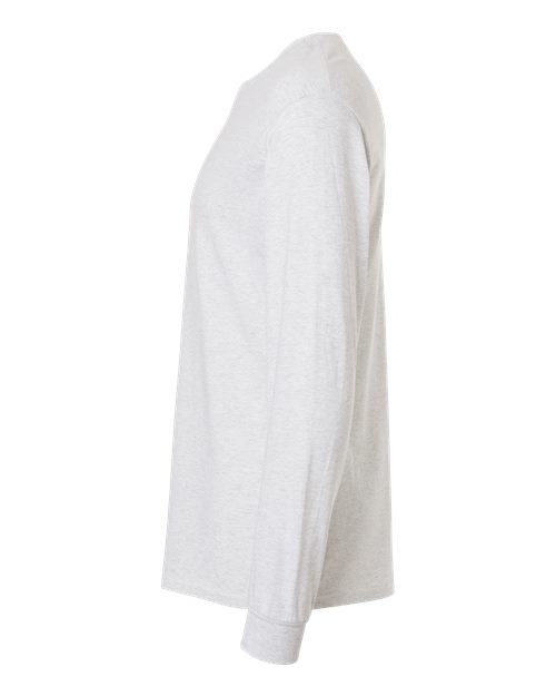 Gildan 5400 Heavy Cotton Long Sleeve T-Shirt - Ash - side