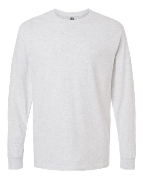 Gildan 5400 Heavy Cotton Long Sleeve T-Shirt - Ash - front