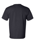 Bayside 7100 Unisex USA-Made Pocket T-Shirt - Navy - back