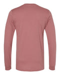 Bella+Canvas 3501 Unisex Jersey Long Sleeve Tee - Mauve - back