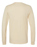 Bella+Canvas 3501 Unisex Jersey Long Sleeve Tee - Soft Cream - back