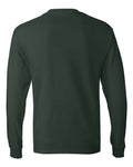 Hanes 5586 Authentic Long Sleeve T-Shirt - Deep Forest - back