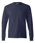 Hanes 5586 Authentic Long Sleeve T-Shirt - Navy - front