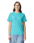 Comfort Colors C1717 Garment-Dyed Heavyweight T-Shirt - Lagoon - model front