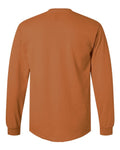 Gildan 2400 Ultra Cotton Long Sleeve T-Shirt - Texas Orange - back