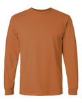 Gildan 2400 Ultra Cotton Long Sleeve T-Shirt - Texas Orange - flat front