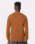 Gildan 2400 Ultra Cotton Long Sleeve T-Shirt - Texas Orange - model back