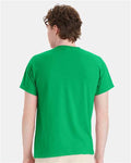 Hanes 5170 Unisex EcoSmart T-Shirt - Kelly Green - model back