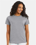 Hanes 5170 Unisex EcoSmart T-Shirt - Light Steel - model front