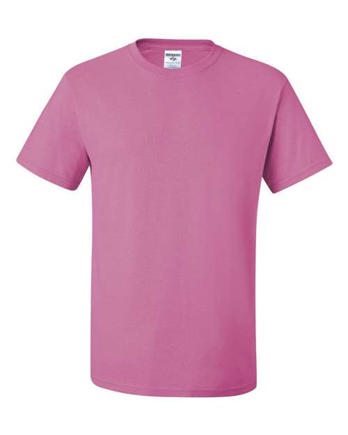 Jerzees 29MR Dri-Power 50/50 T-Shirt - Azalea - front