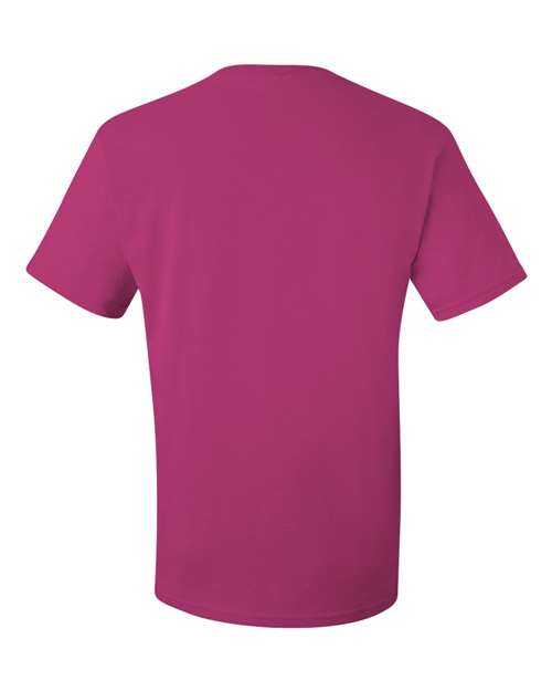 Jerzees 29MR Dri-Power 50/50 T-Shirt - Cyber Pink - back