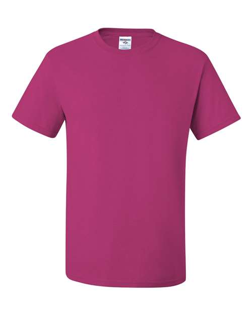 Jerzees 29MR Dri-Power 50/50 T-Shirt - Cyber Pink - front