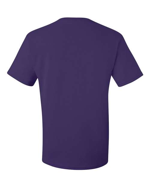 Jerzees 29MR Dri-Power 50/50 T-Shirt - Deep Purple - back