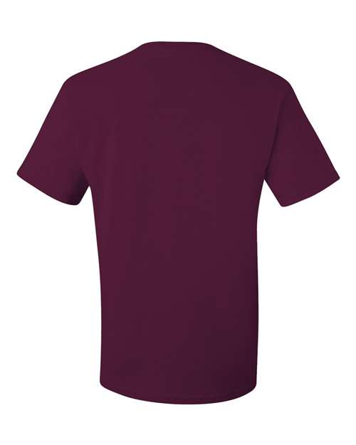 Jerzees 29MR Dri-Power 50/50 T-Shirt - Maroon - back