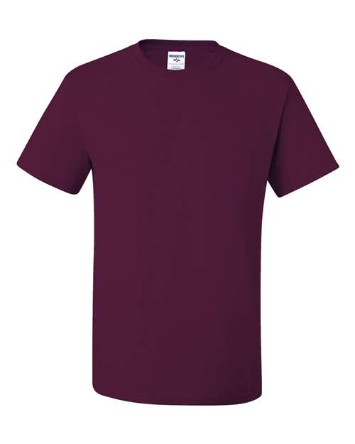 Jerzees 29MR Dri-Power 50/50 T-Shirt - Maroon - front