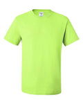 Jerzees 29MR Dri-Power 50/50 T-Shirt - Safety Green - front