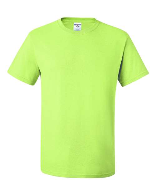 Jerzees 29MR Dri-Power 50/50 T-Shirt - Safety Green - front