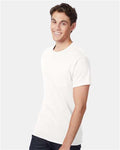 Hanes 5590 Men's Authentic Pocket T-Shirt - White - model side