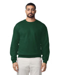 Gildan G180 Heavy Blend Crewneck Sweatshirt - Forest - model front
