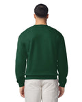 Gildan G180 Heavy Blend Crewneck Sweatshirt - Forest - model back