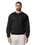 Gildan G180 Heavy Blend Crewneck Sweatshirt - Black - model front