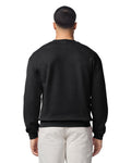 Gildan G180 Heavy Blend Crewneck Sweatshirt - Black - model back