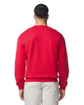 Gildan G180 Heavy Blend Crewneck Sweatshirt - Red - model back