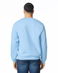 Gildan G180 Heavy Blend Crewneck Sweatshirt - Light Blue - model back