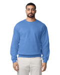 Gildan G180 Heavy Blend Crewneck Sweatshirt - Carolina Blue - model front