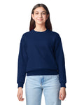 Gildan 18000B Youth Heavy Blend Crewneck Sweatshirt - Navy - model front