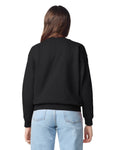 Gildan 18000B Youth Heavy Blend Crewneck Sweatshirt - Black - model back