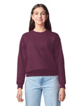 Gildan 18000B Youth Heavy Blend Crewneck Sweatshirt - Maroon - model front