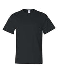 Jerzees 29MPR Unisex Dri-Power 50/50 Pocket T-Shirt - Black - front