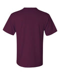 Jerzees 29MPR Unisex Dri-Power 50/50 Pocket T-Shirt - Maroon - back