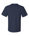 Jerzees 29MPR Unisex Dri-Power 50/50 Pocket T-Shirt - J. Navy - back