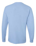 Jerzees 29LSR Unisex Dri-Power Long Sleeve 50/50 T-Shirt - Light Blue - back