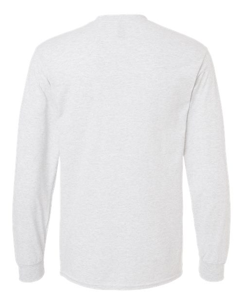 Gildan 8400 Unisex DryBlend 50/50 Long Sleeve T-Shirt - Ash - back