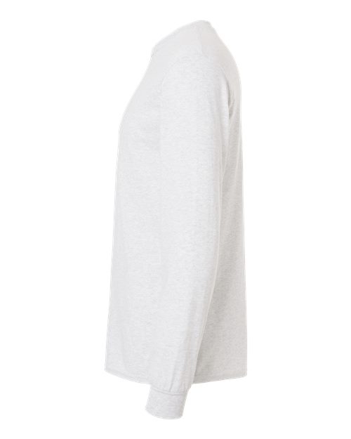 Gildan 8400 Unisex DryBlend 50/50 Long Sleeve T-Shirt - Ash - side