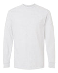 Gildan 8400 Unisex DryBlend 50/50 Long Sleeve T-Shirt - Ash - front