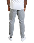 Gildan 18100 Unisex Heavy Blend Pocket Sweatpants - Sport Grey - model back