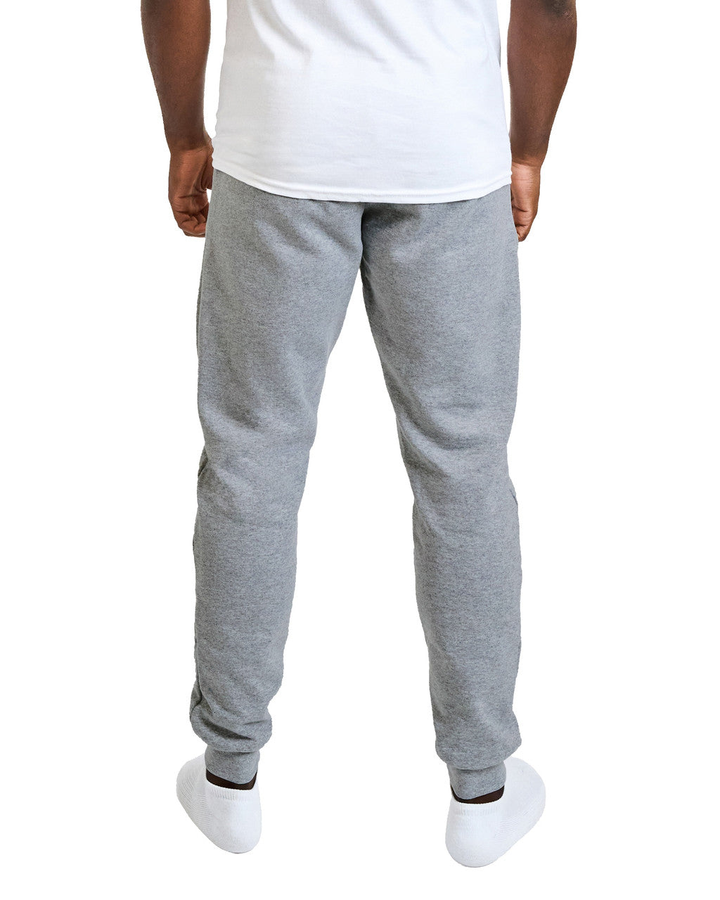 Gildan 18100 Unisex Heavy Blend Pocket Sweatpants - Sport Grey - model back