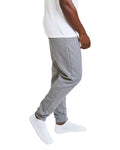 Gildan 18100 Unisex Heavy Blend Pocket Sweatpants - Sport Grey - model side